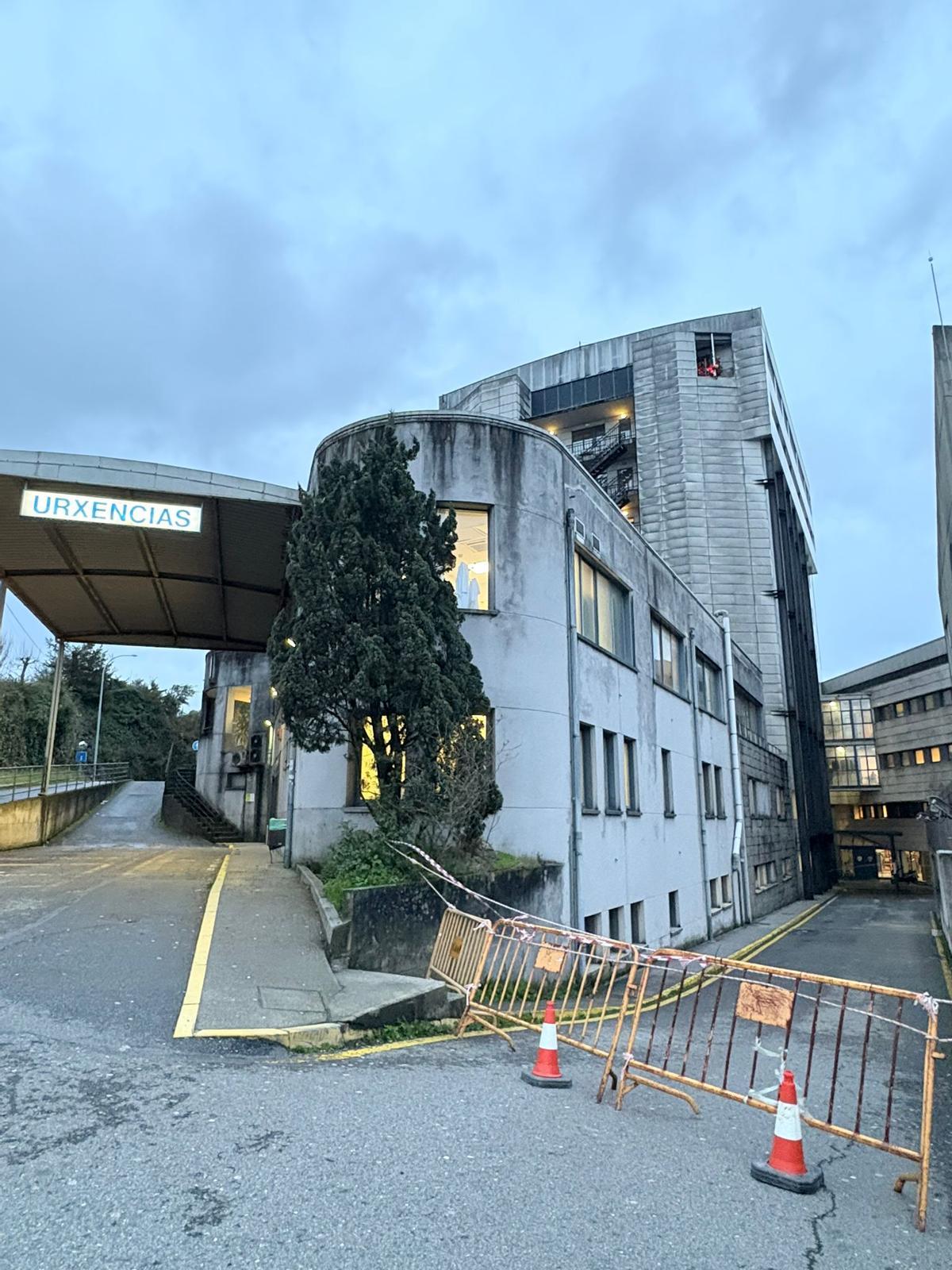 Calle cortada en Montecelo