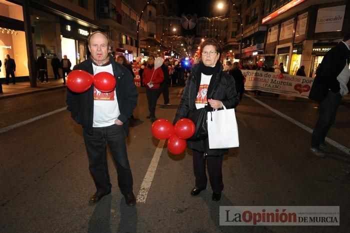 Manifestación de iDental en Gran Vía