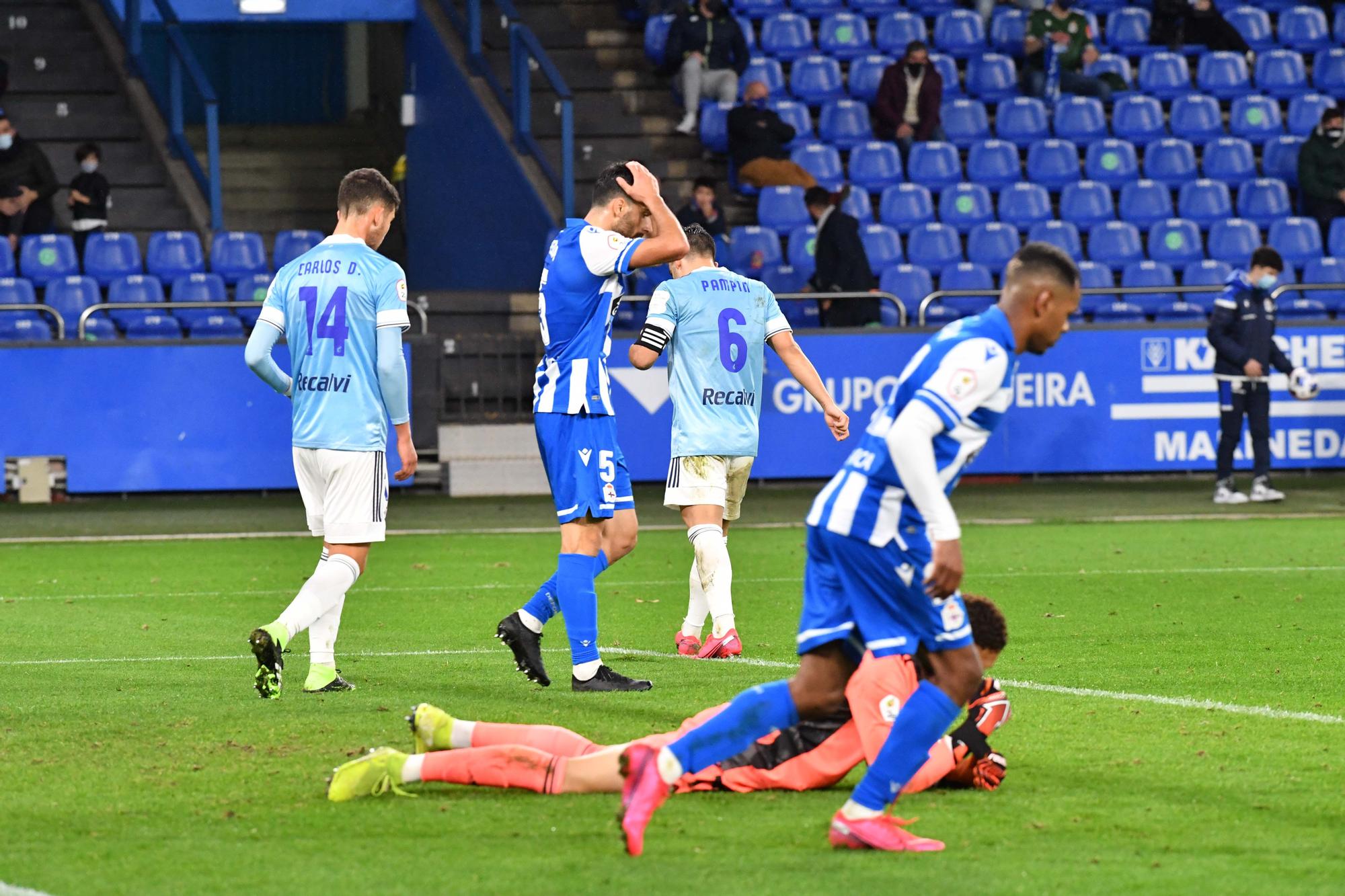 El Dépor cae en Riazor ante el Celta B