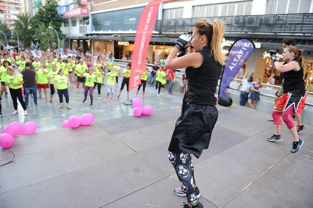 Zumba en la Avenida Libertad