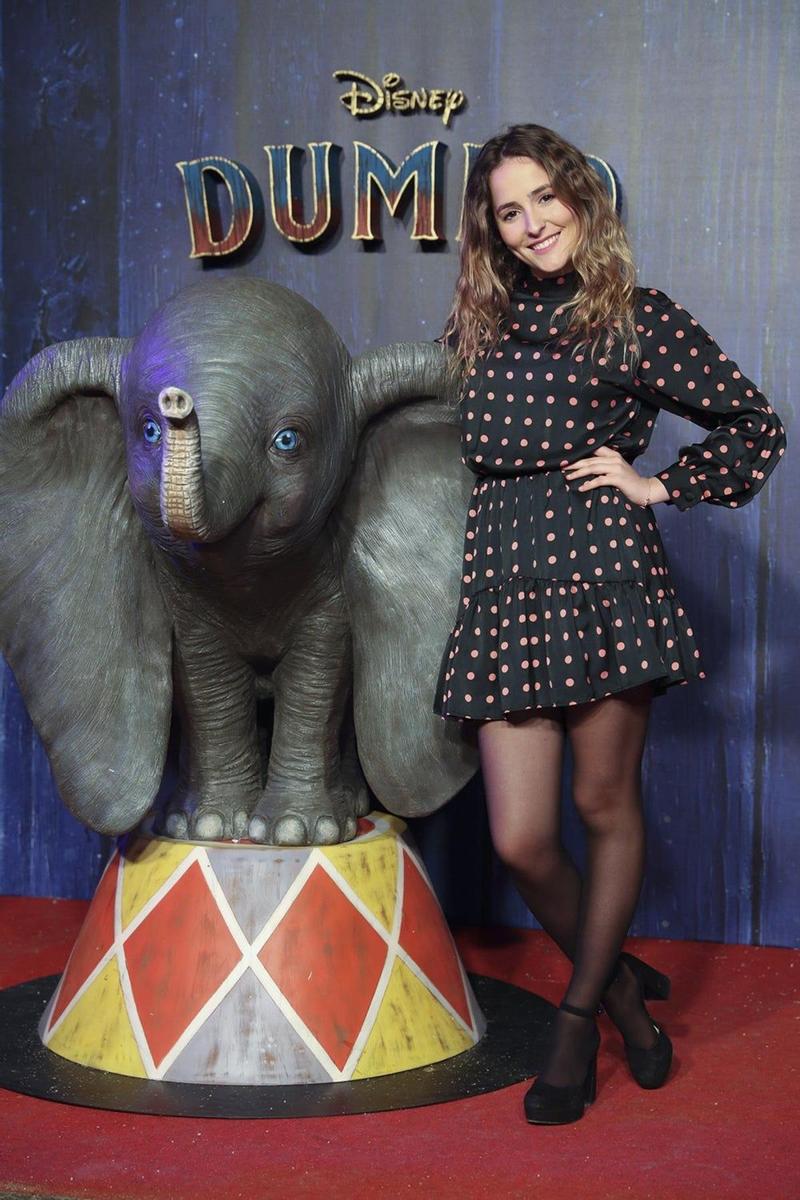 Marilia OT 2018 en la premiere de 'Dumbo'