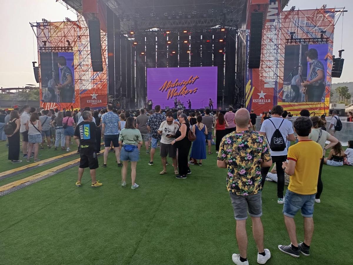 Midnight Walkers, una de las bandas locales del Mallorca Live Festival 2025.