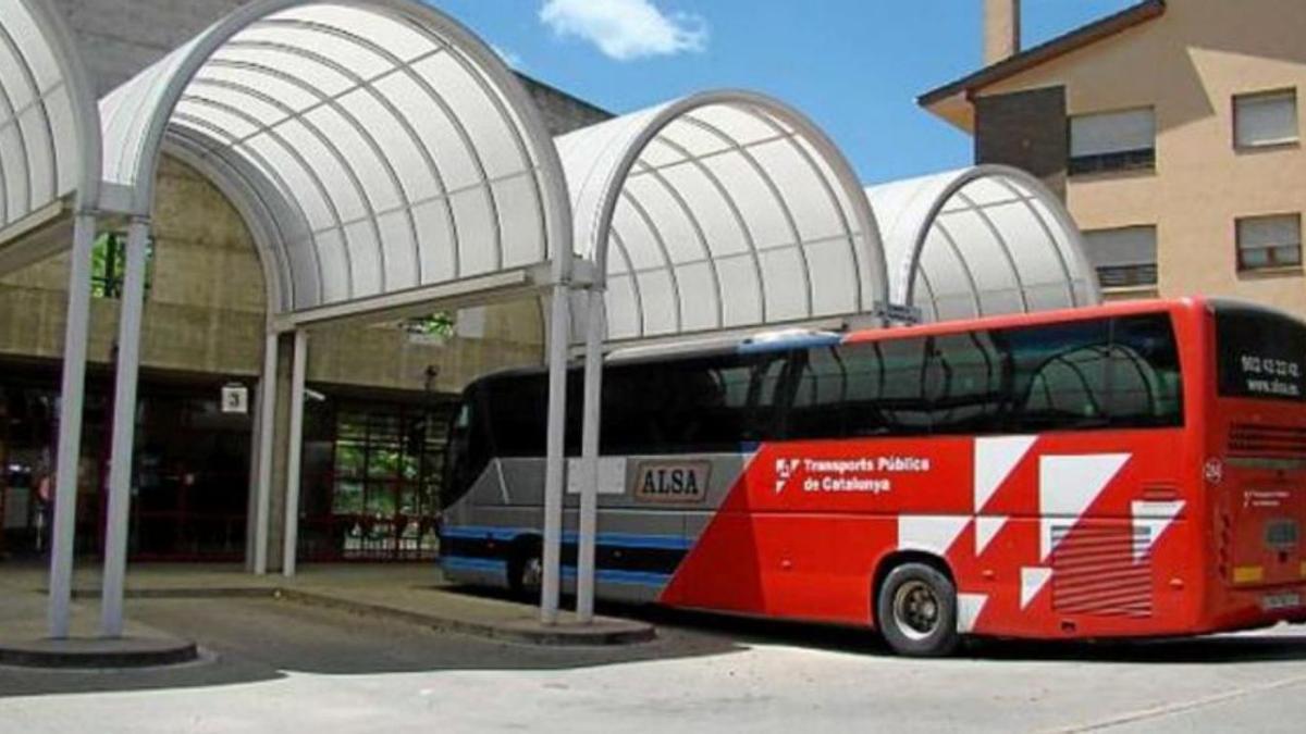 L’estació d’autobusos de Solsona | ARXIU/D.P.