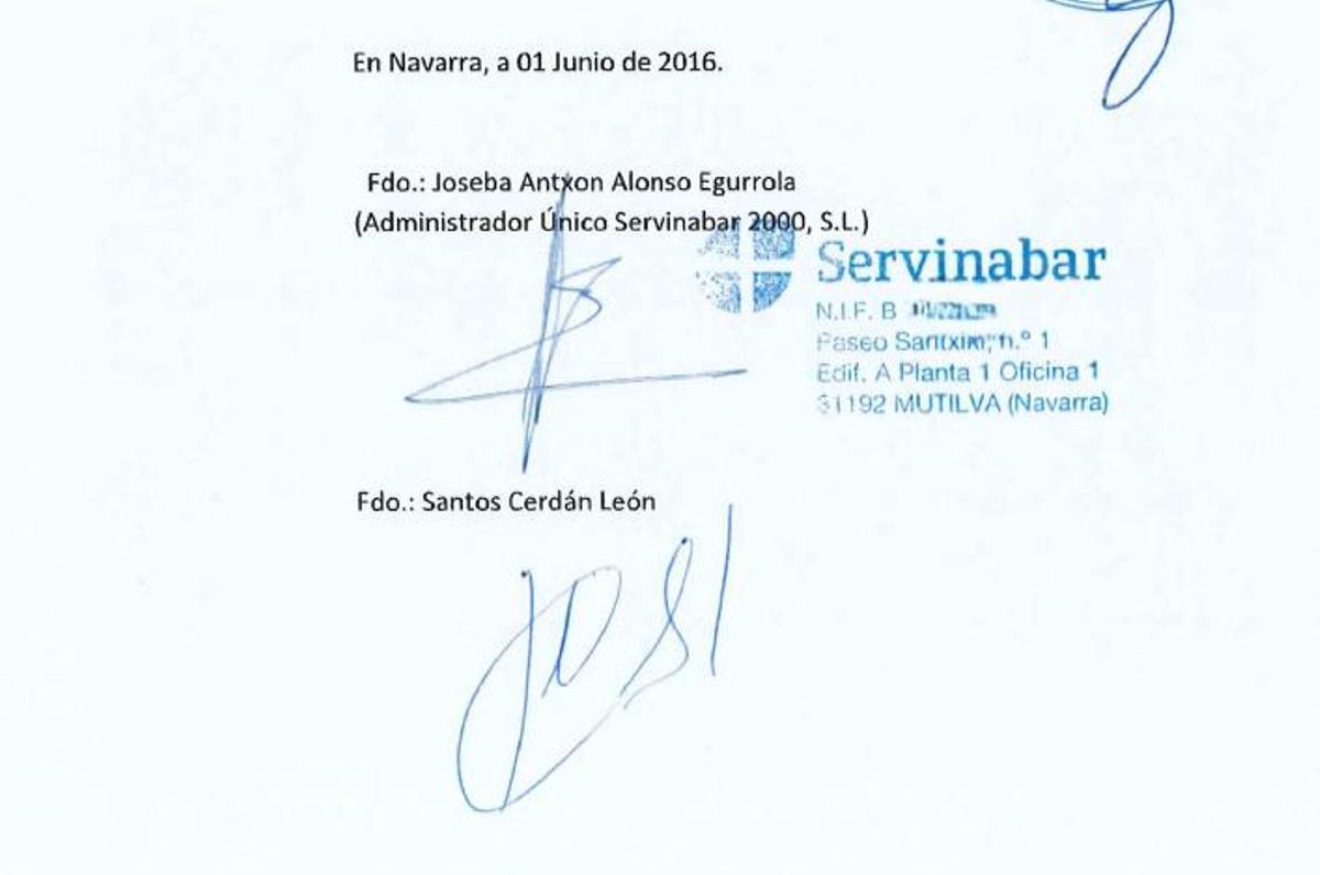 Imagen del contrato de Servinabar