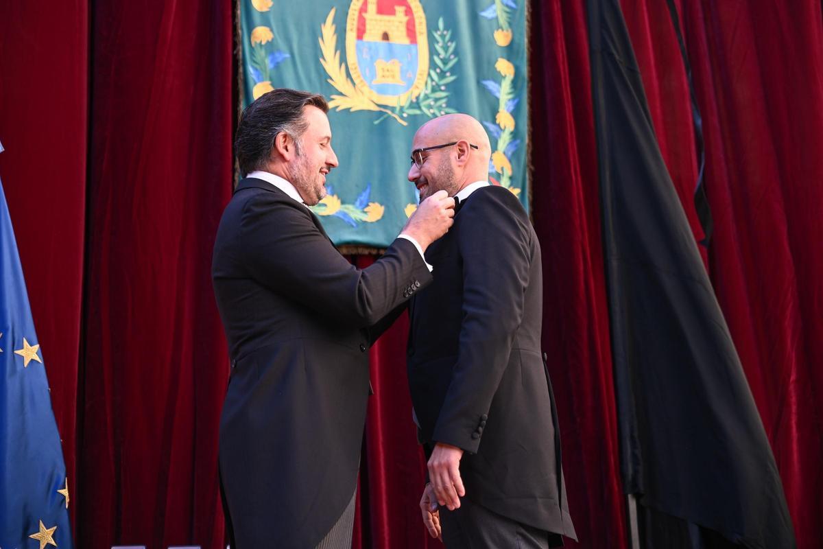 Así ha sido el acto cívico en el Palacio de Altamira de Elche para poner en valor la Trencà del Guió Así ha sido el acto cívico en el Palacio de Altamira de Elche para poner en valor la Trencà del Guió