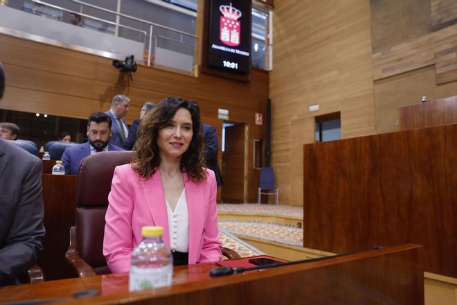 La presidenta de la Comunidad de Madrid, Isabel Díaz Ayuso.