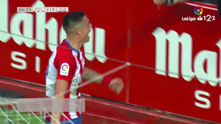 Gol de Djurdjevic para el Sporting