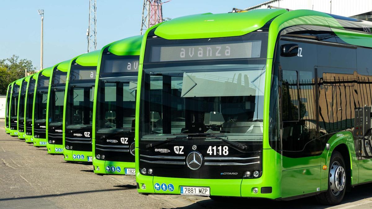 Avanza cuenta con autobuses 100% eléctricos en su flota y un equipo de más de 1.300 trabajadores en Zaragoza.
