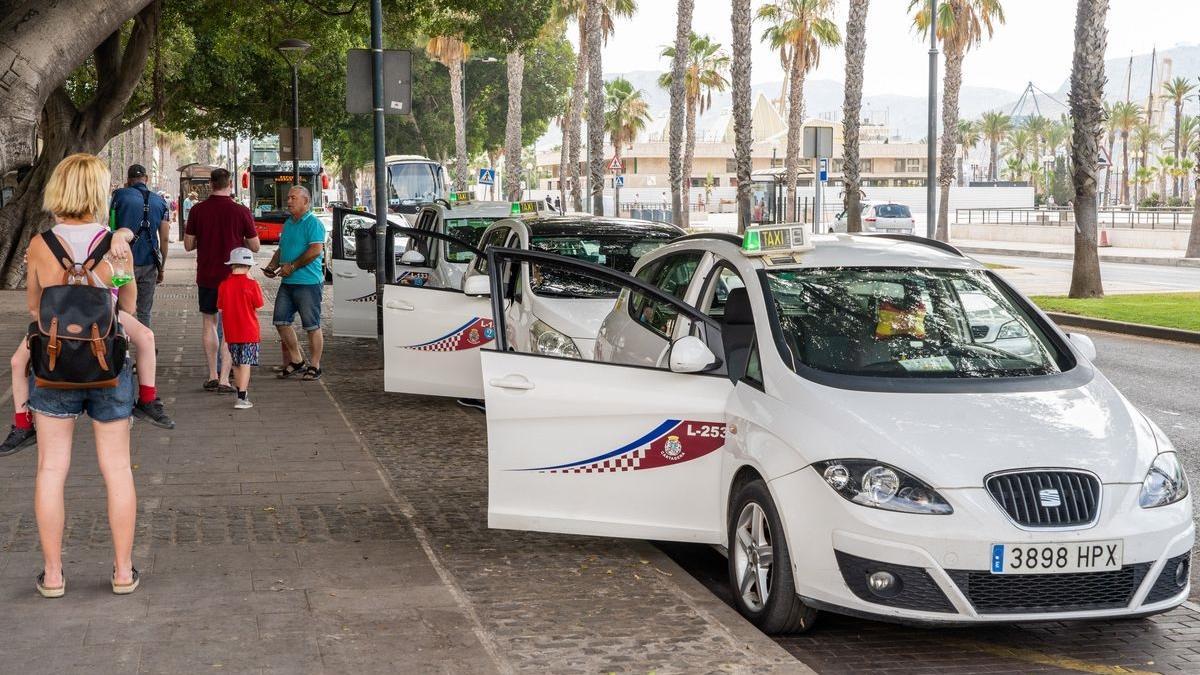 Paradas de taxis en Cartagena
