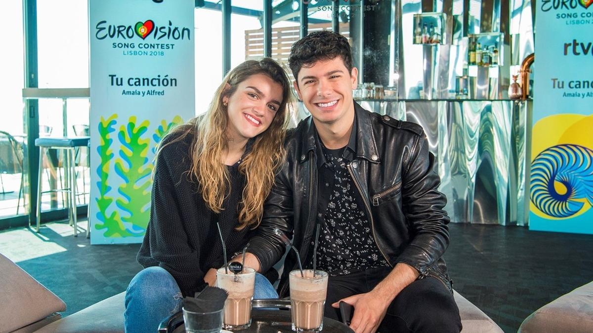 Alfred y Amaia, impacientes ya por actuar tras pulir detalles en Eurovisión