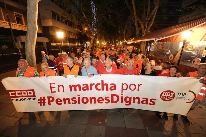 Los pensionistas toman la calle