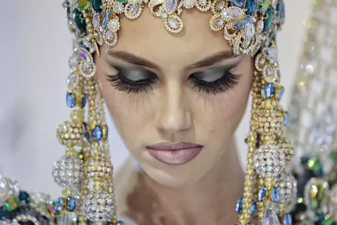 Backstage de la Gala de la Reina de Santa Cruz de Tenerife