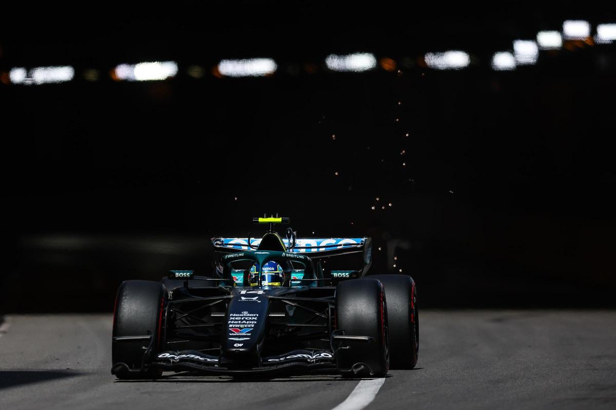 Fernando Alonso, en el GP de Mónaco