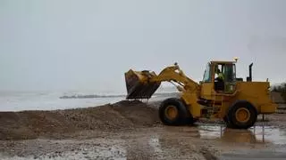Moncofa denuncia la dejadez de Costas ante los daños reiterados en la playa