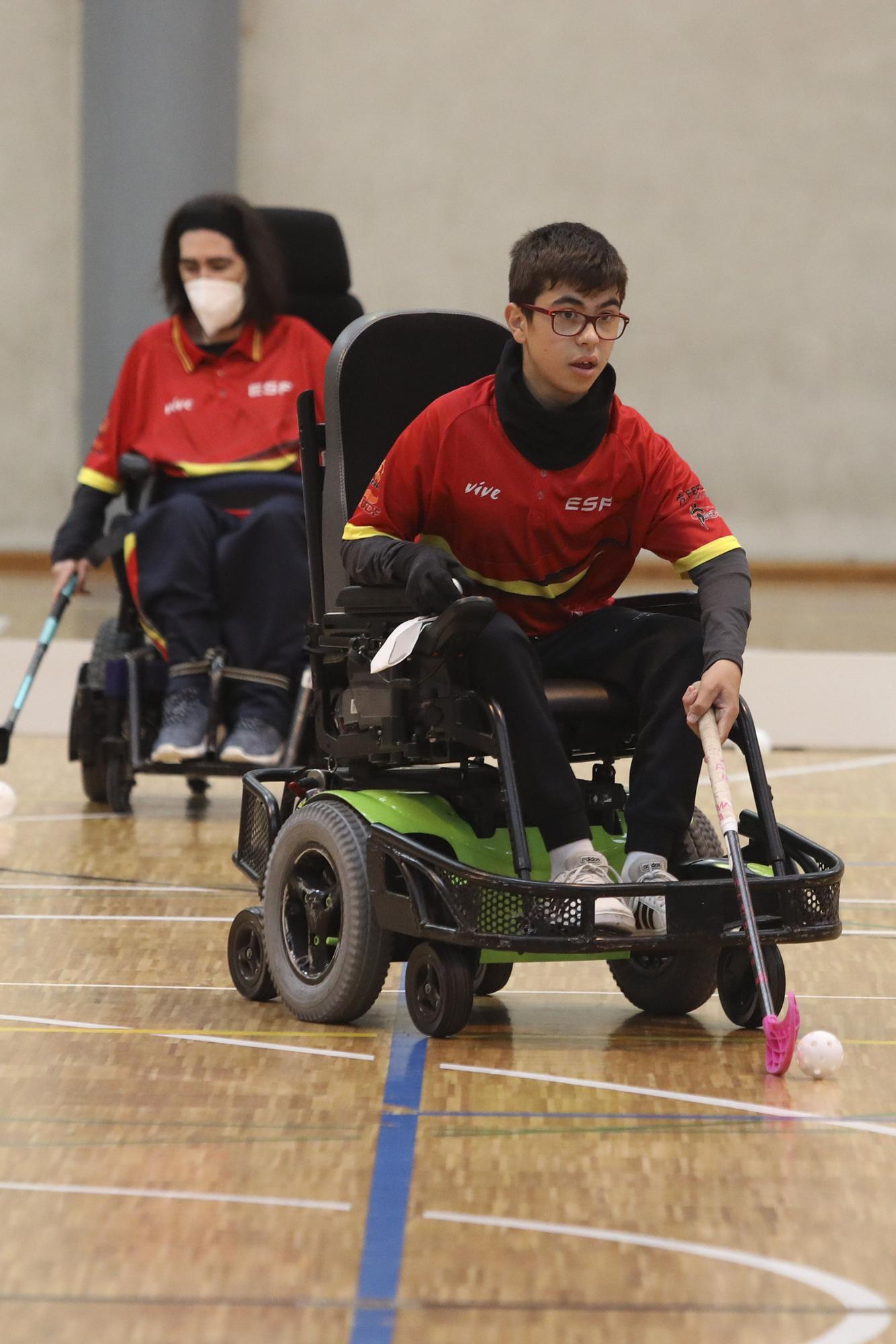 Las imágenes de la concentración de la selección española de hockey en silla de ruedas