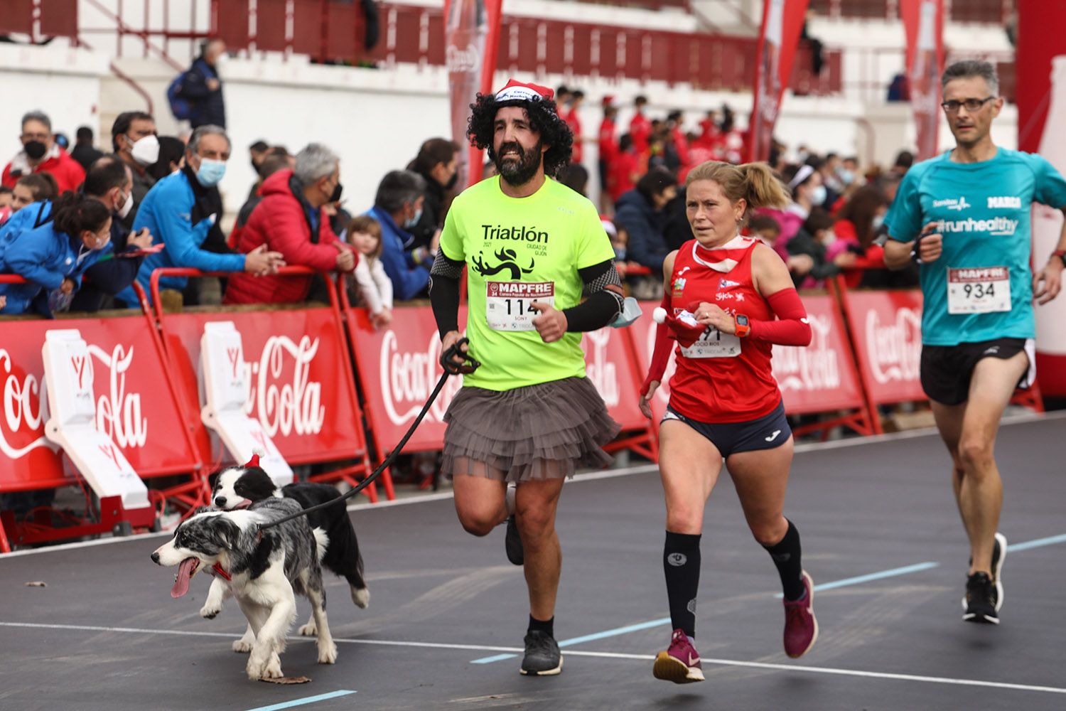 La carrera Popular de Nochebuena de Gijón