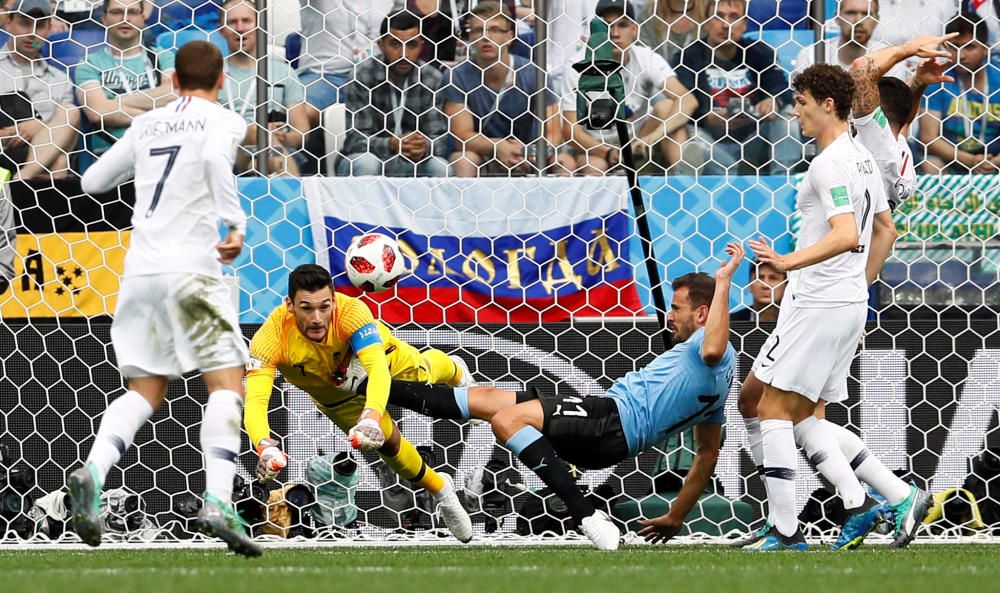 Mundial de Rusia: Uruguay-Francia