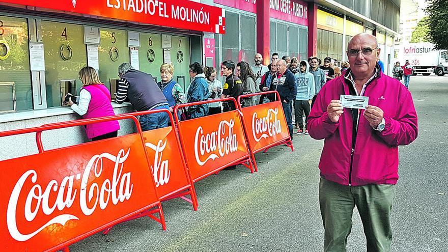 El Sporting pone a la venta 971 entradas a 20 euros para León