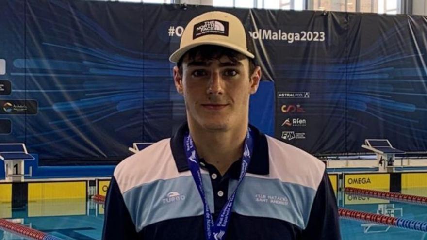 El figuerenc Pere Ansón es penja la plata per relleus al Campionat d&#039;Espanya