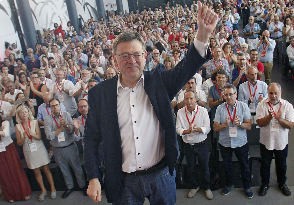 Puig, en la clausura del congreso del PSPV