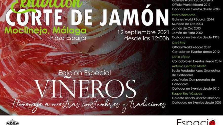 Exhibición. Corte de jamón