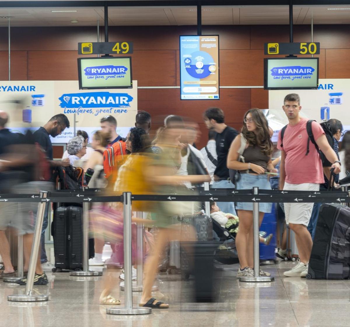 Ryanair preveu una alça del preu dels bitllets a l’estiu