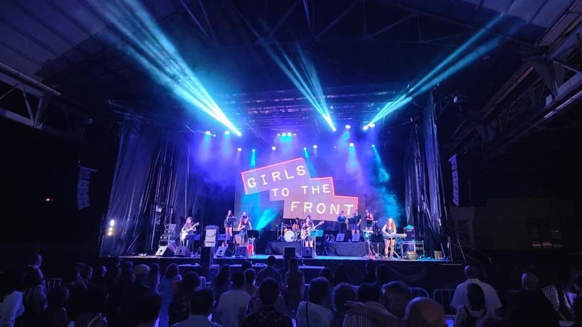 El concierto de "Girls to the front".