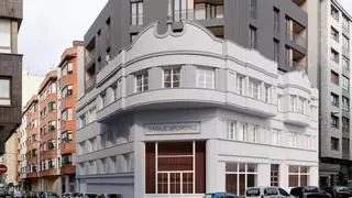 El emblemático Garaje Sporting de Gijón reactiva su transformación en viviendas tras ocho años de abandono