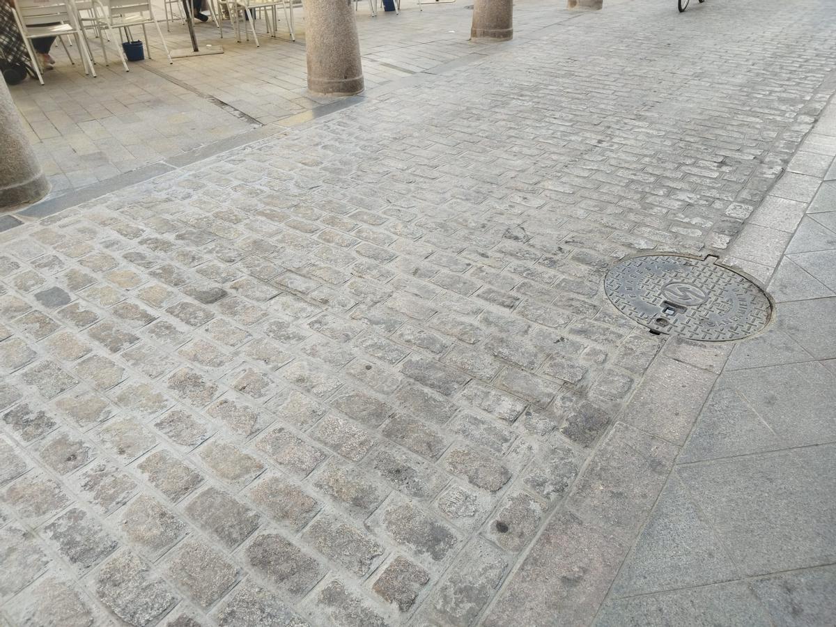 Plataforma única en la Cuesta del Rosario