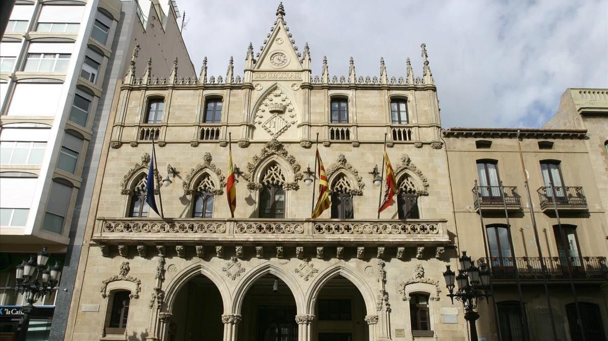 Fachada del Ayuntamiento de Terrassa