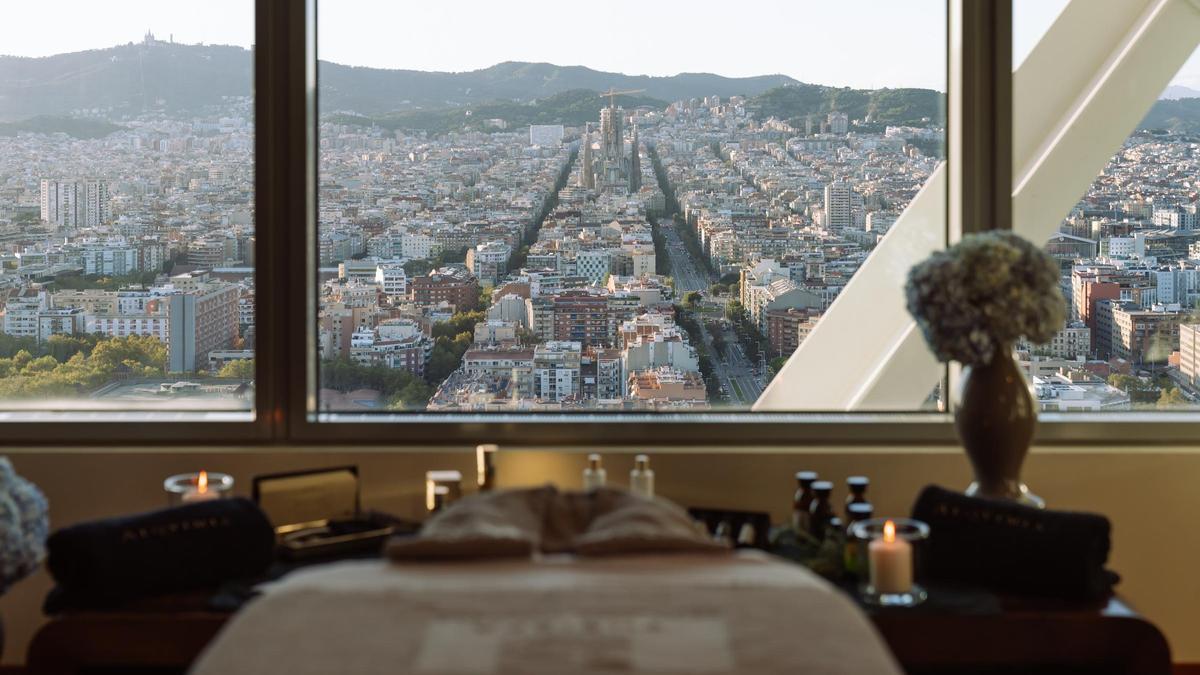 El hotel Arts de Barcelona ofrece sus 'penthouses' temporalmente para tratamientos de spa