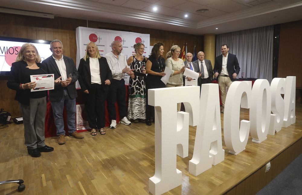 Los momentos más destacados de los premios FACOSA en Sagunt
