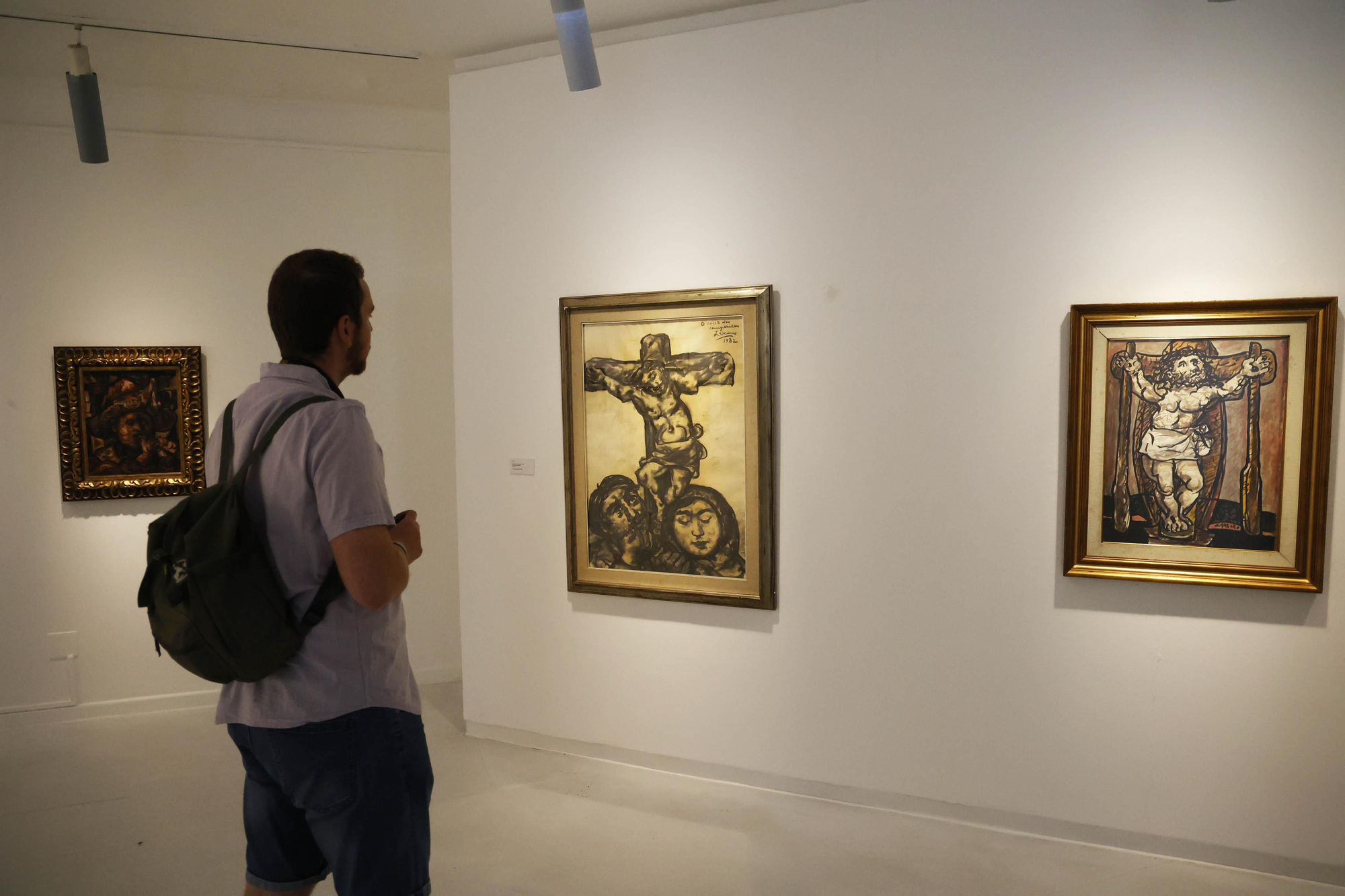 Inauguración da exposición Laxeiro descoñecido II. Obas inéditas da segunda época