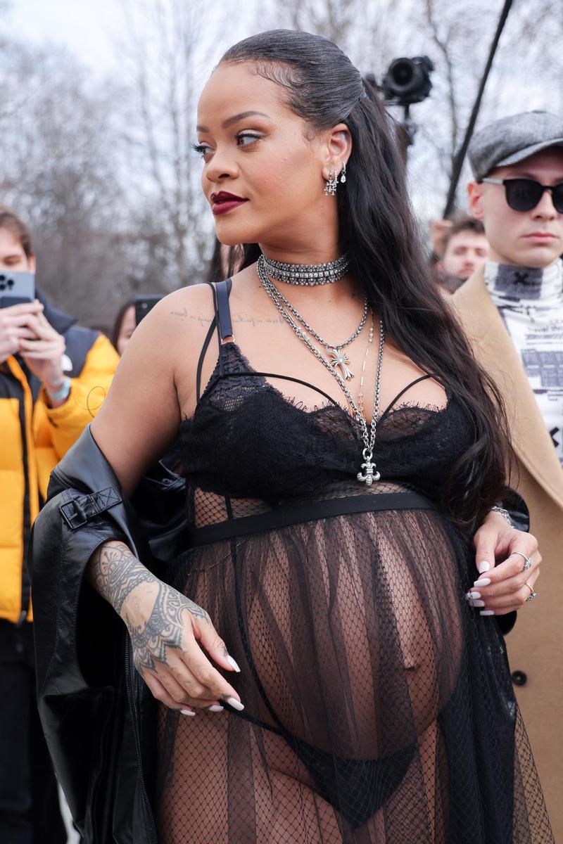 Rihanna, en la Paris Fashion Week 2022