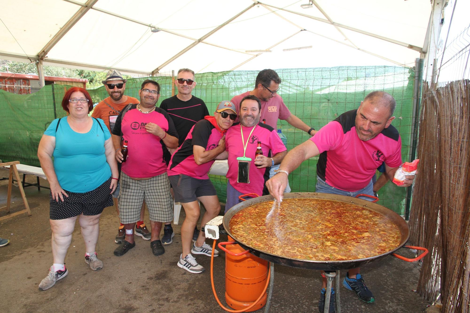 Concurso de paellas en les Penyes de la Vall