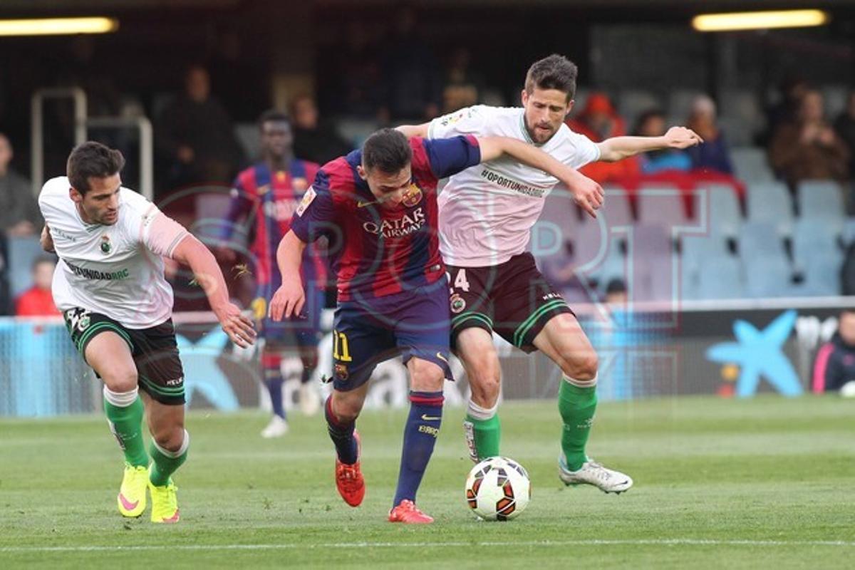 BARÇA B 1 -RACING SANTANDER 1