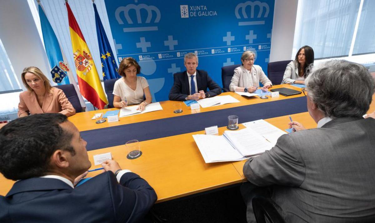 Reunión entre Xunta y Confederación Mar-Industria Alimentaria.