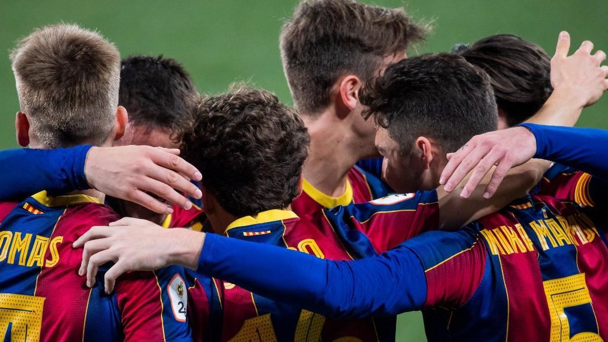 El golazo de falta de Jandro Orellana con el Barça B