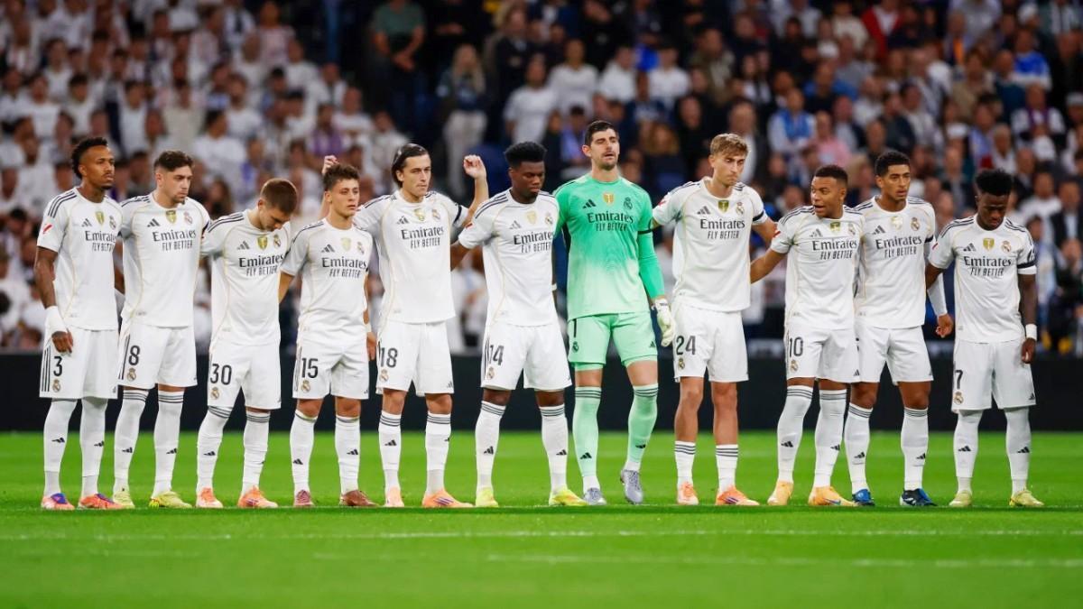 Los jugadores del Real Madrid