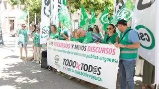 Al menos 50 colegios de Aragón tienen problemas de falta de personal no docente