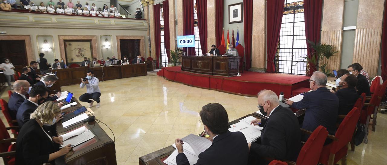 El Pleno del Ayuntamiento, esta mañana