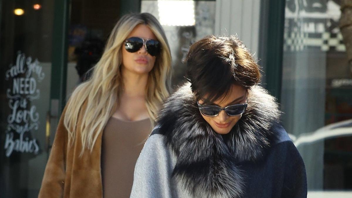 Khloe Kardashian y Kris Jenner de compras en Los Angeles