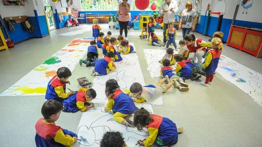 Niños en una escuela infantil.  // Iñaki Abella