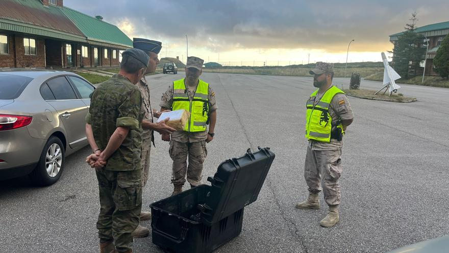 El Comandante del Mando de Operaciones realiza una visita de inspección a los militares desplegados en la Operación Centinela Gallego