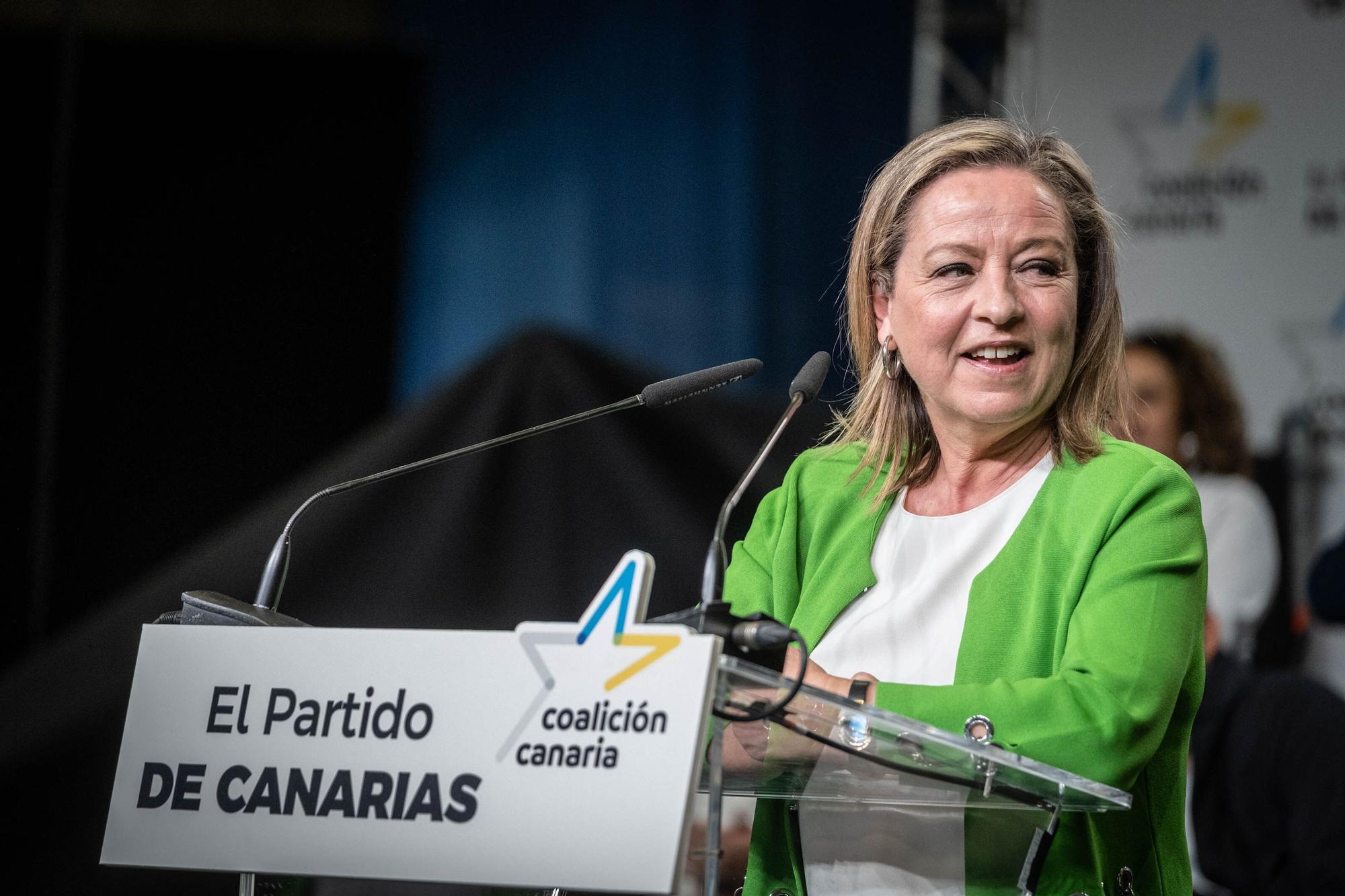 Candidaturas de Coalición Canaria en Tenerife.