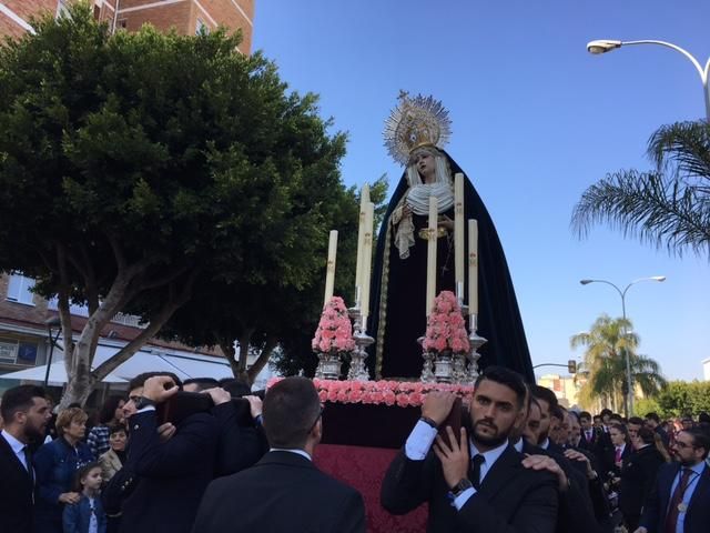 Mediadora de Salvación iniciaba los traslados del Viernes de Dolores desde la parroquia de la Encarnación