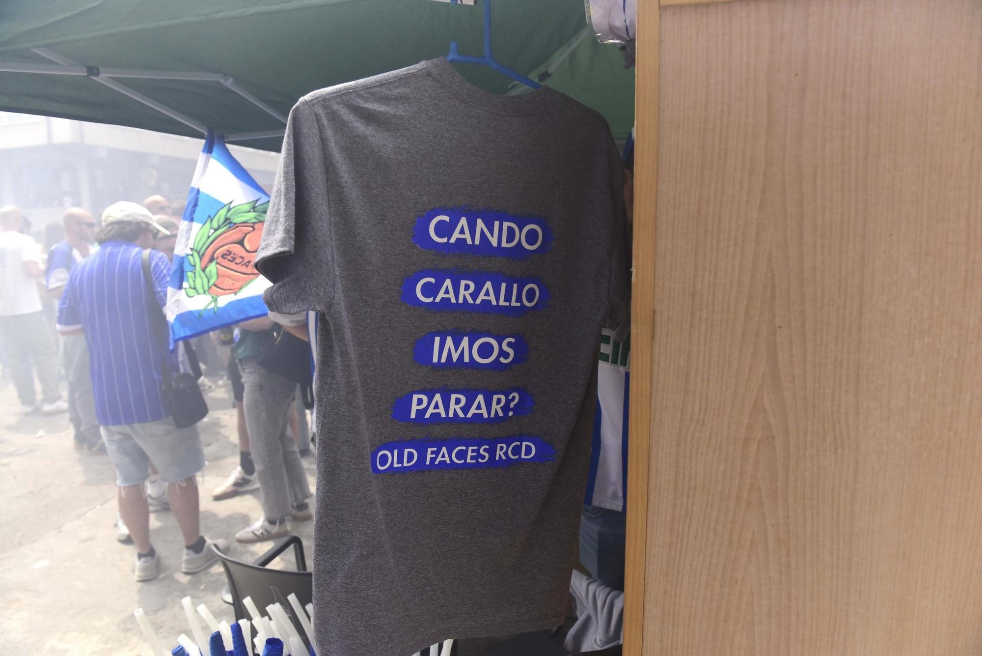 Día de las Peñas en Riazor