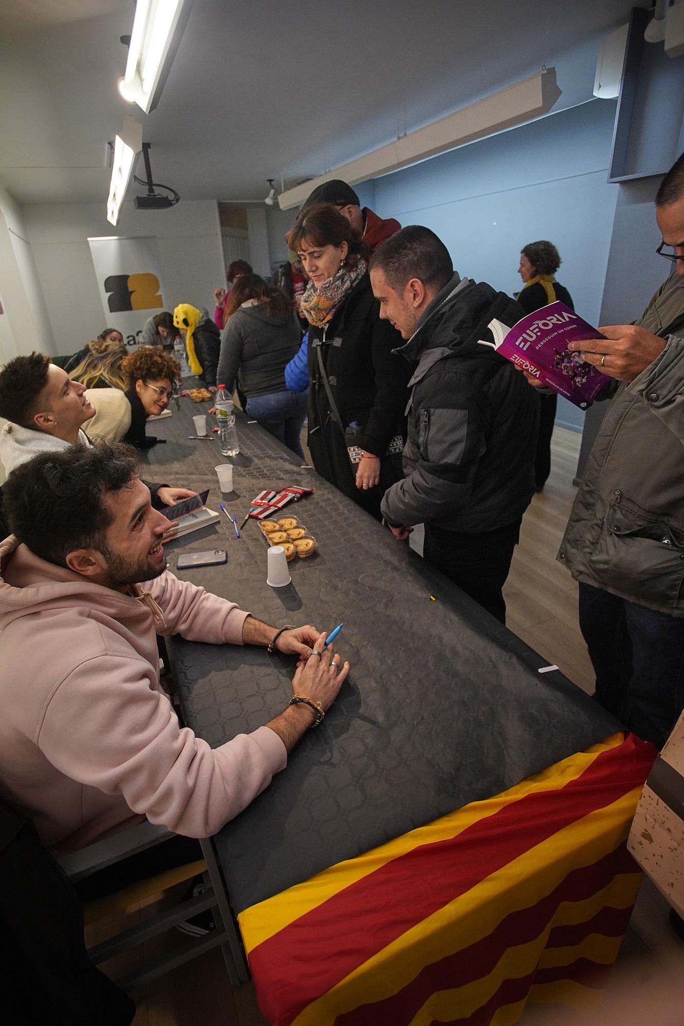 La Llibreria 22 acull la signatura d’exemplars del llibre d’«Eufòria»