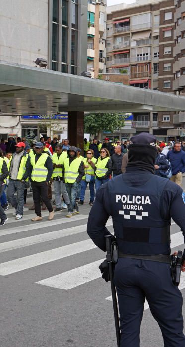 Así ha sido la manifestación de los agricultores