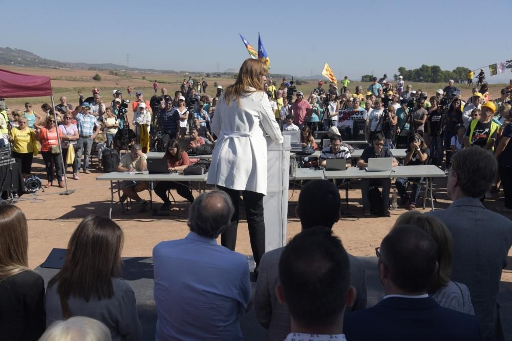 Acte institucional de Junts per Catalunya a Lledon